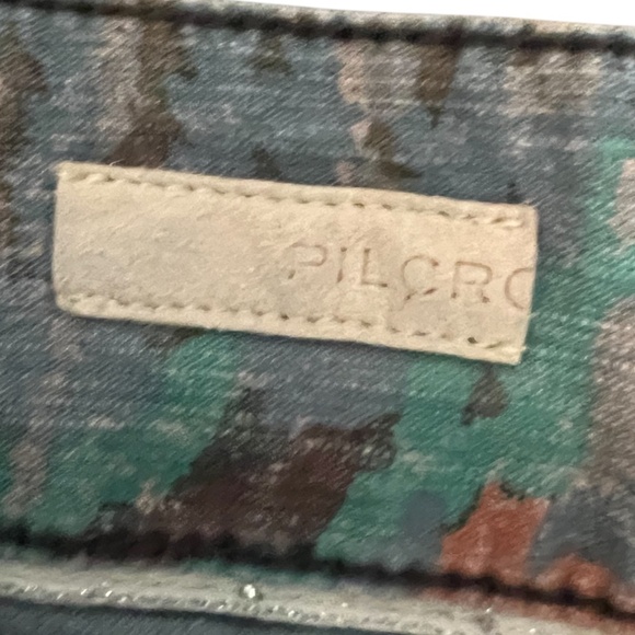 Anthropologie Pilcro The Wanderer Mid Rise Relaxed-Leg Women's Multi Trousers 28 - Picture 14 of 14